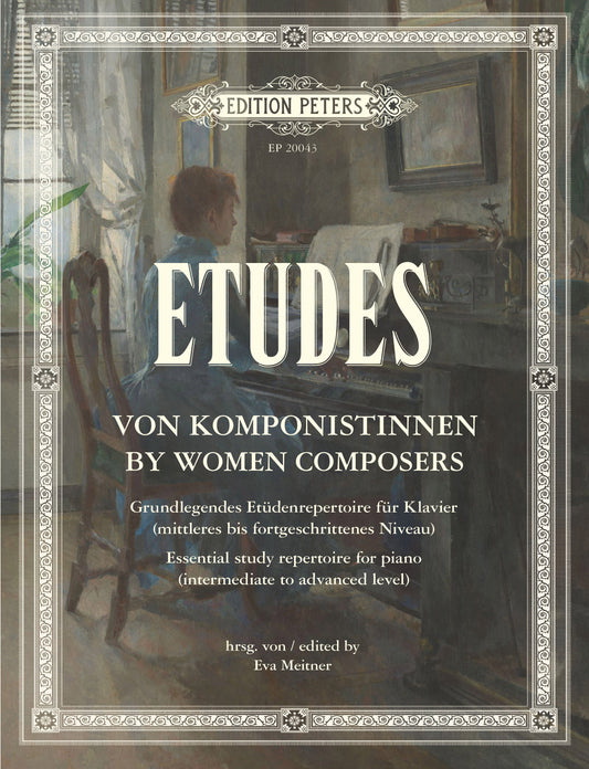 Etudes by Women Composers for Piano, Edition Peters, 152 Pages