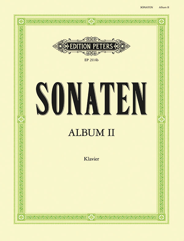 Sonata Album Book 2 Ed Kohler Ruthardt (Softcover Book)