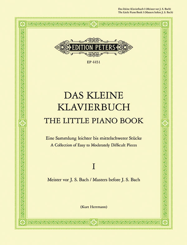 Little Piano Book 1 Ed Hermann (Softcover Book)