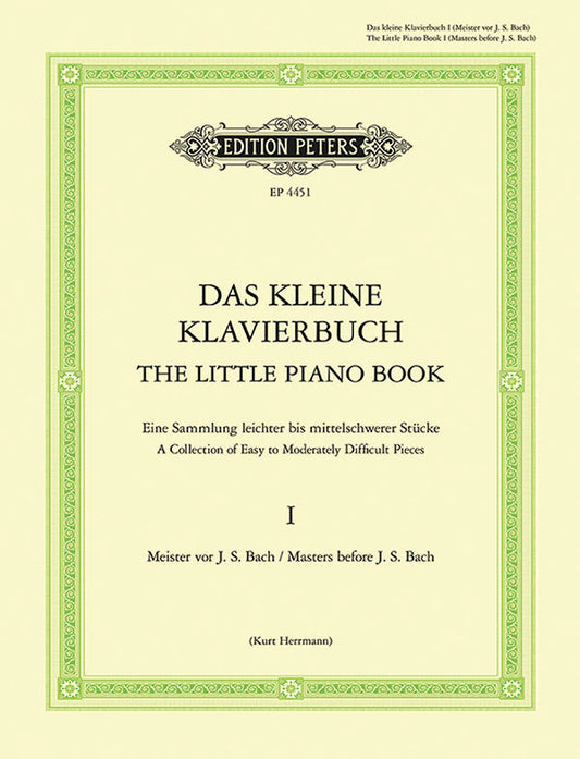 Little Piano Book 1 Ed Hermann (Softcover Book)