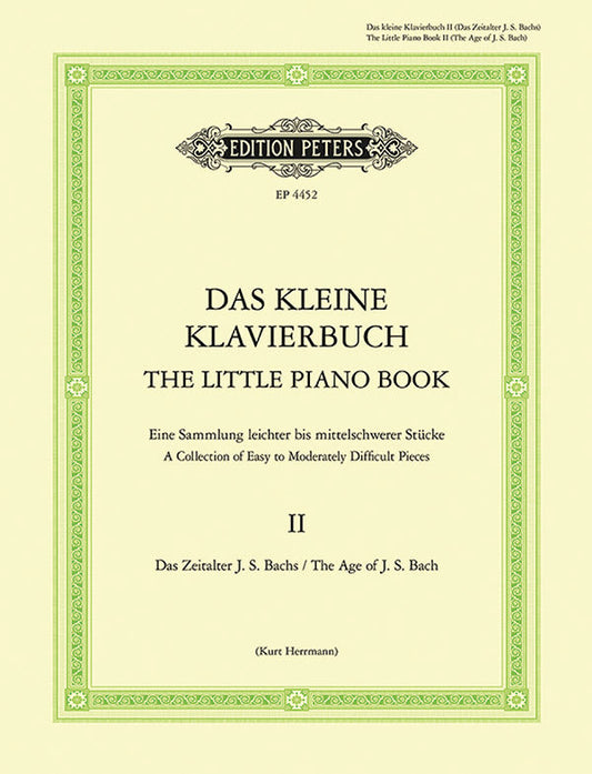 Little Piano Book 2 Ed Hermann (Softcover Book)
