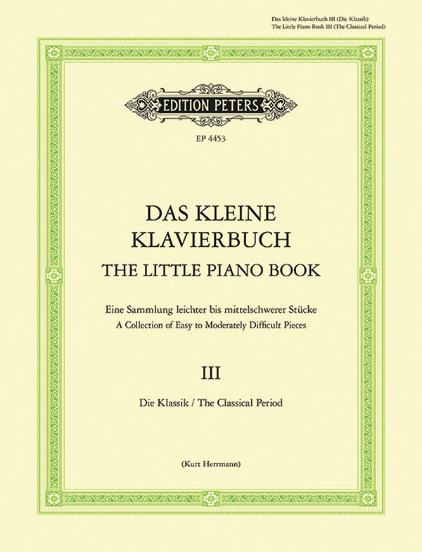 Little Piano Book 3 Ed Hermann (Softcover Book)