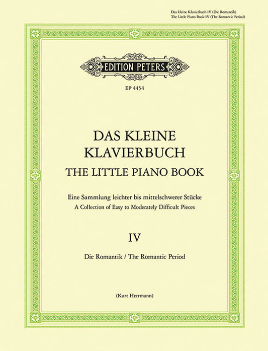 Little Piano Book 4 Ed Hermann (Softcover Book)