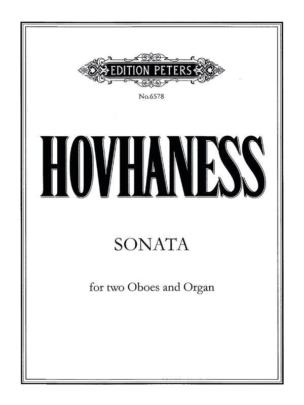 Sonata Op 130 For Organ And Two Oboes Sco Pts (Music Score/Parts) Book