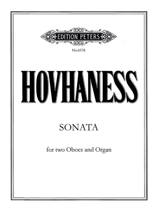 Sonata Op 130 For Organ And Two Oboes Sco Pts (Music Score/Parts) Book