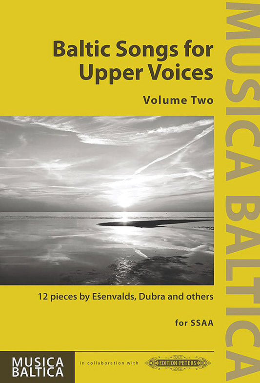 Baltic Songs for Upper Voices Volume 2 SSSA Choral Score Various Peters EP72679