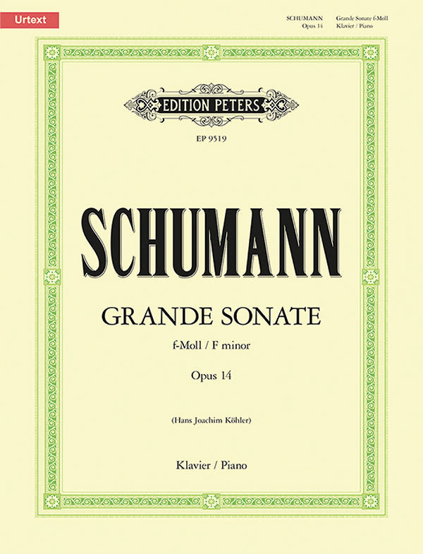 Sonata Op 14 F Min (Softcover Book)