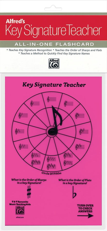 Alfreds Key Signature Teacher All In One Flashcard