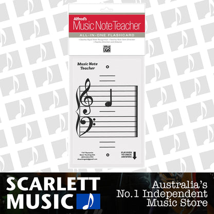 Alfred's Music Note Teacher: Flashcard Blue — view 2