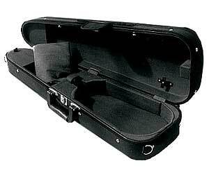 Arrow Violin Case-Bobelock- Black Ext.
