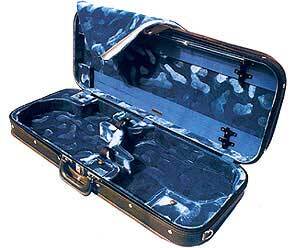 Bobelock Double Violin Case-Velvet Suspension