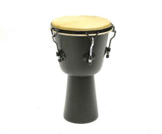 Djembe 12in. X 21in. (H) Rod Tuned-Black
