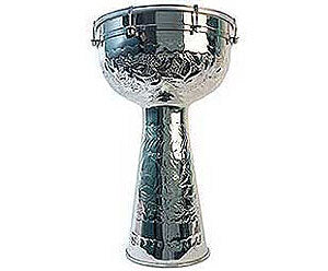 Doumbeck(Indian Drum)30cm.Emb.Nickel