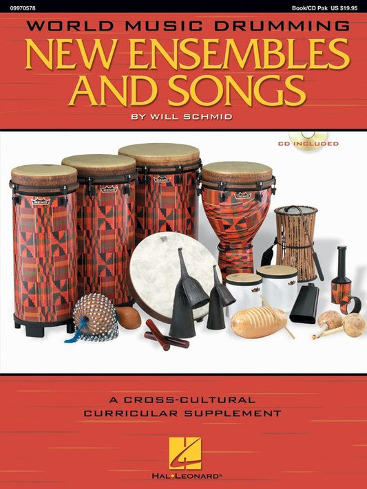 World Music Drumming: New Ensembles and Songs — Book/Online Audio (Hal Leonard)