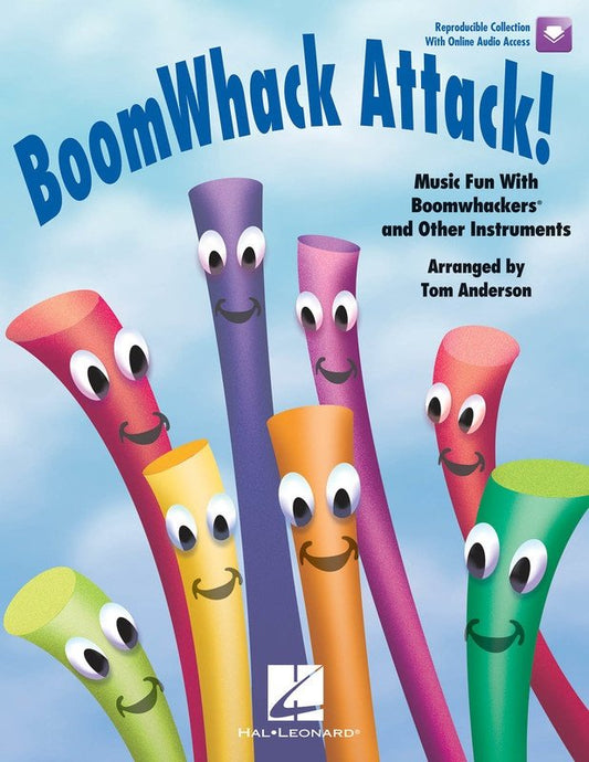 Boomwhack Attack — Book/Online Audio (Hal Leonard) [Music Express Books]