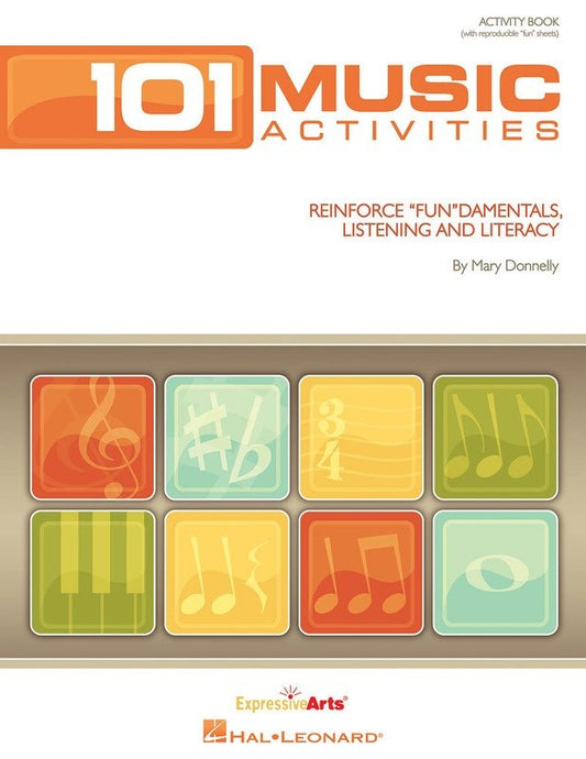 101 Music Activities and Puzzles — Reproducible (Hal Leonard)