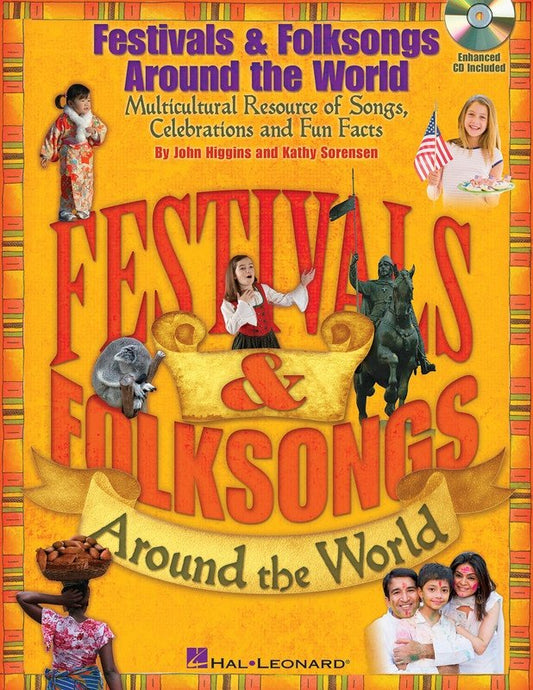 Festivals & Folksongs Around the World — Book/CD (Hal Leonard) [Music Express Books]