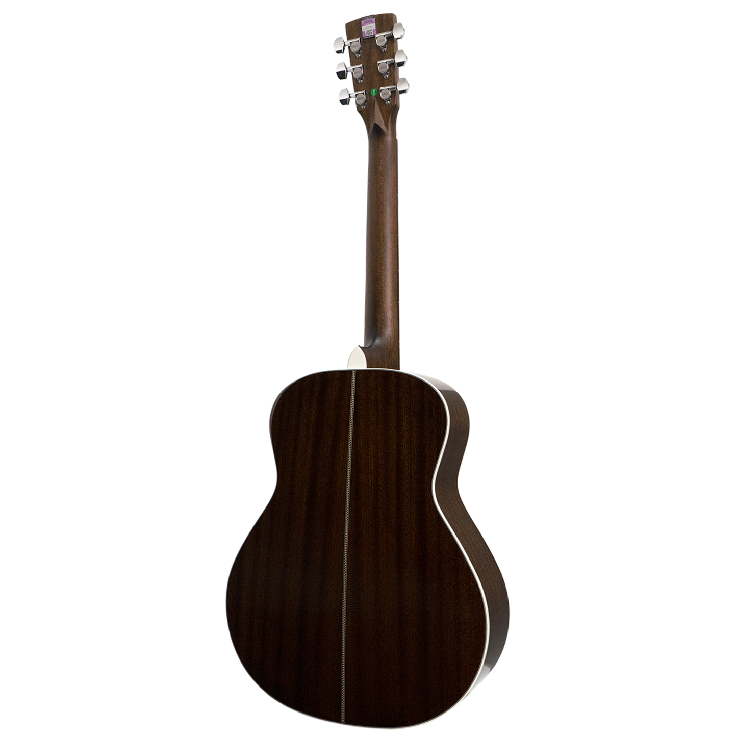 Saga A1 Mini All Solid Acoustic Guitar Natural 3/4 Grand Orchestra with Soft Case — view 2