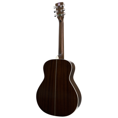 Saga A1 Mini All Solid Acoustic Guitar Natural 3/4 Grand Orchestra with Soft Case — view 2