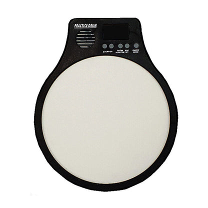 Peace Electronic Practice Pad with Digital Metronome, 30-248 Tempo, 24 Hour Time Format, 3 x AAA or DC9V Power — view 2