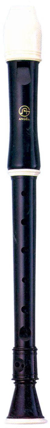 ANGEL Descant Recorder Brown Plastic for School inc. Bag & Rod