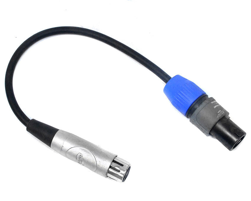 Leem 1ft Speaker Cable - Speakon Female to XLR Female — view 3