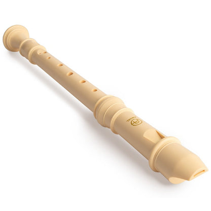 Angel 3 Piece Ivory Soprano Recorder A300IV with Bag, Cleaning Rod, and Fingering Chart — view 2