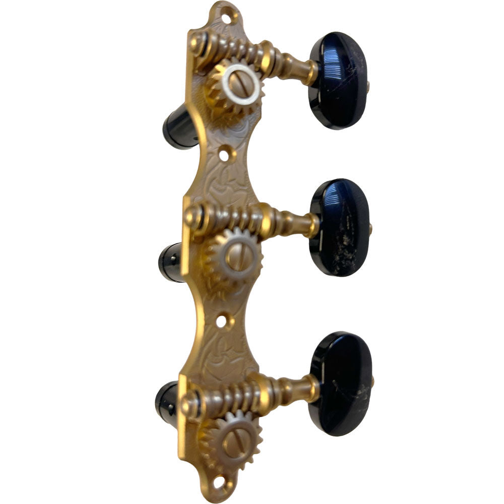 Gotoh 35ARB510-QC Classical Guitar Tuning Machines Matt Gold Finish 3+3