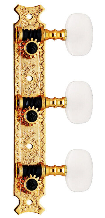 Gotoh 35G620 Classical Guitar Tuning Machines Gold Finish 3+3 — view 2