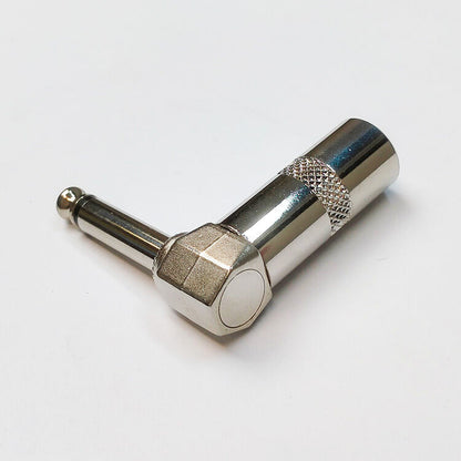 Leem 1/4" Metal Mono Right-Angled Cable Jack Plug — view 4
