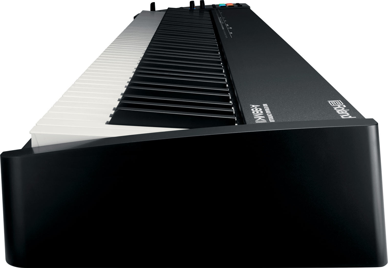 ROLAND A-88MK2 MIDI Keyboard Controller - Professional Hammer-Action, USB-C, RGB Lighting, 88 Keys, Ideal for Musicians & Producers — view 5