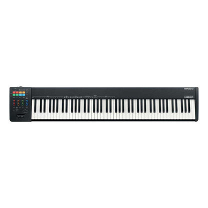 ROLAND A-88MK2 MIDI Keyboard Controller - Professional Hammer-Action, USB-C, RGB Lighting, 88 Keys, Ideal for Musicians & Producers — view 7