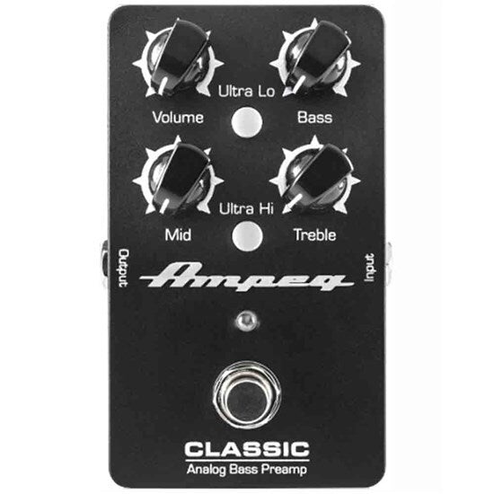 Ampeg Classic Analog Bass Preamp Pedal