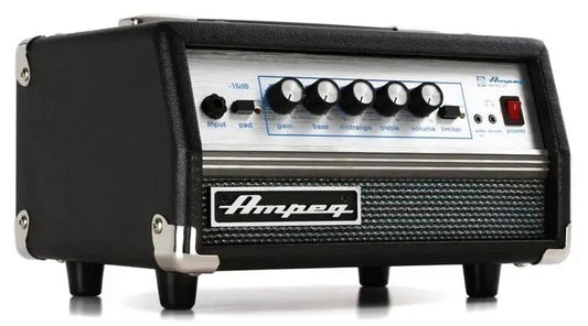 Ampeg MICRO-VR HD Classic Series Micro Bass Amp Head w/ 3 Band EQ (200 Watts @ 4 ohm)
