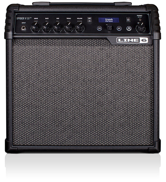 Line 6 Spider V 30 MkII Modelling Guitar Combo Amplifier - Black