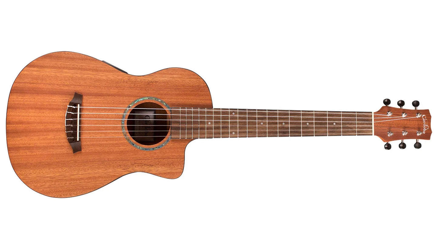 Cordoba Mini II MH-CE Acoustic-Electric Mahogany Travel Guitar
