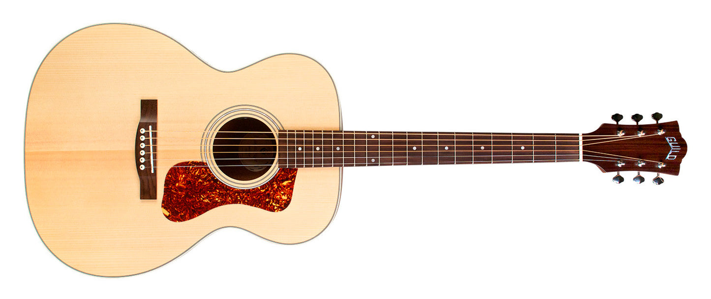 Guild OM-240E Mahogany Orchestra Acoustic Electric Guitar