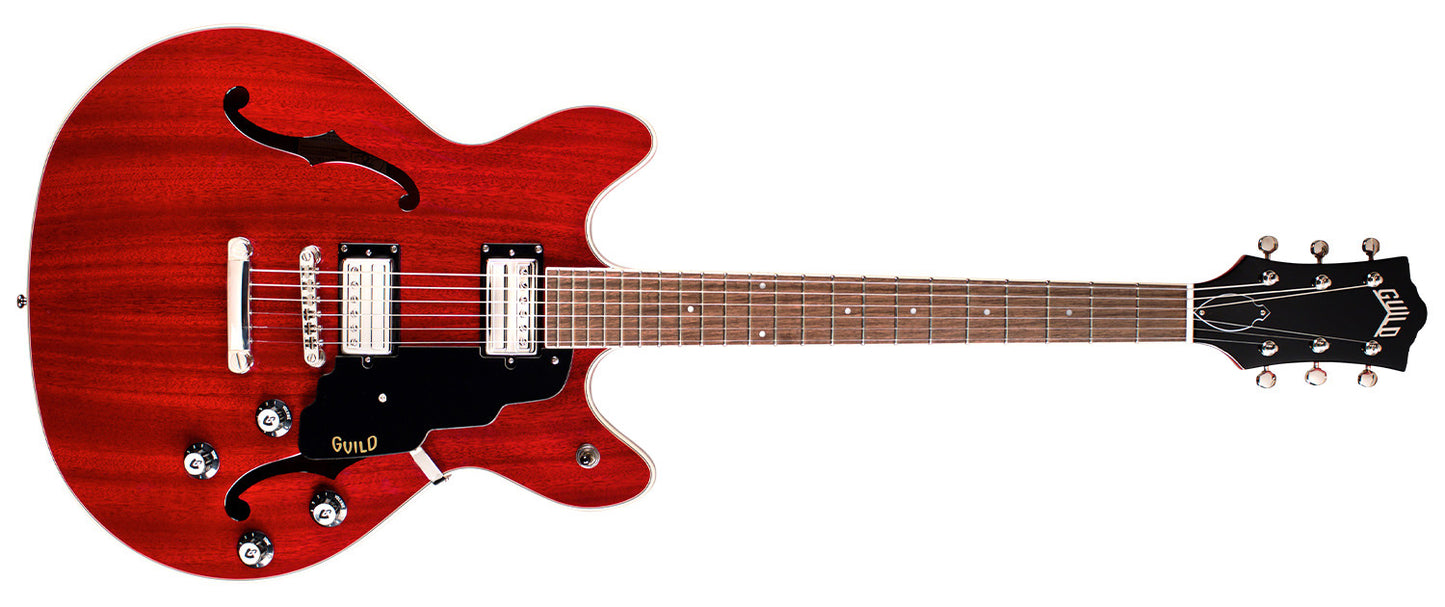 Guild Starfire I DC Semi Hollow Body Electric Guitar Cherry Red