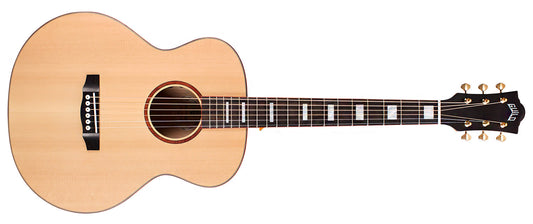 Guild Jumbo Junior Reserve Flamed Maple Archback Acoustic Electric Guitar with Gig Bag