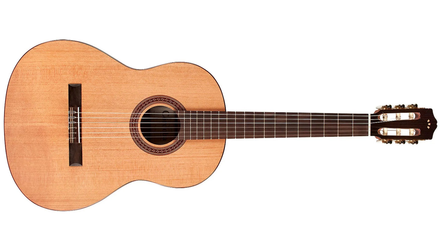 Cordoba Dolce 7/8 Size Solid Cedar Top Classical Guitar with Gig Bag