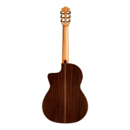 Cordoba C7-CE CD Solid Cedar Top Classical Guitar with Cutaway & Pickup — view 3