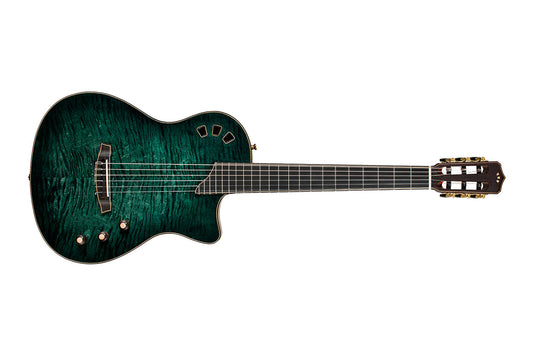 Cordoba Stage Artist Nylon-String Electric Guitar Agave Burst