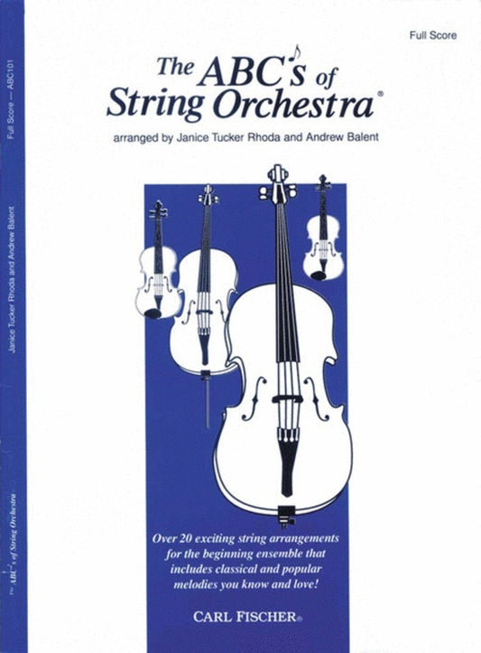 Abcs Of String Orchestra Score