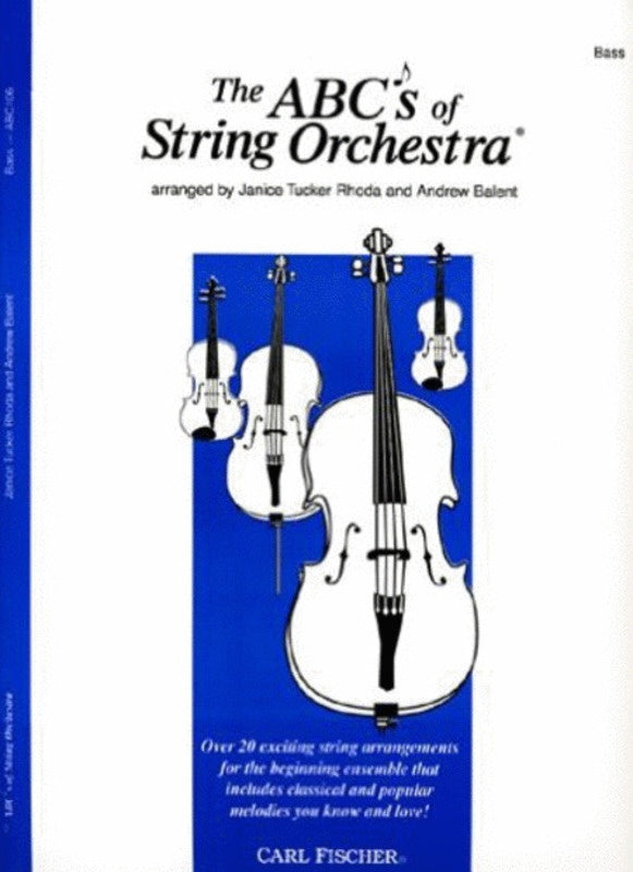 Abcs Of String Orchestra Double Bass
