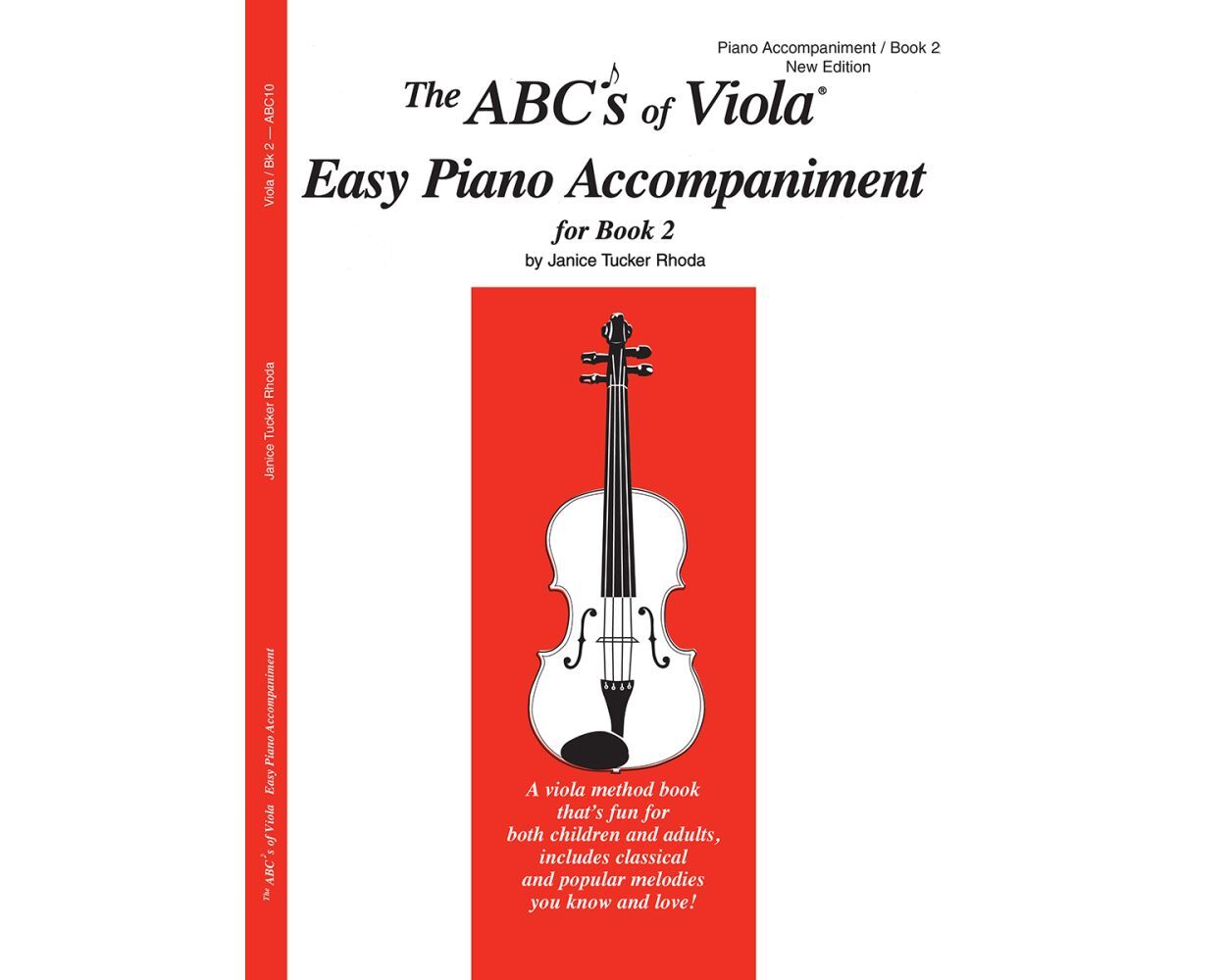 ABCs of Viola Book 2 Easy Piano Accompaniment Sheet Music