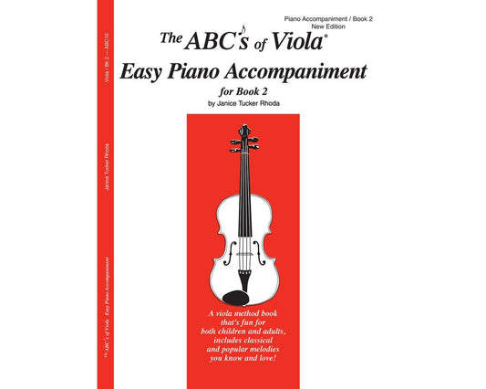ABCs of Viola Book 2 Easy Piano Accompaniment Sheet Music