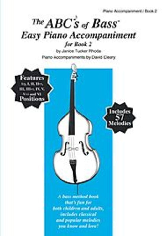 Abcs Of Bass Book 2 Piano Accomp
