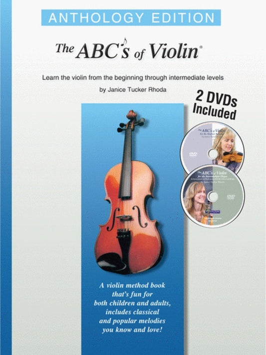 Abcs Of Violin Anthology Edition Book/DVD