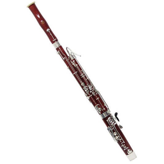 J.Michael BS-1800 Bassoon (C) Maple Body with Silver-plated Keys, 25 Keys, High D/E Keys & Moulded Case