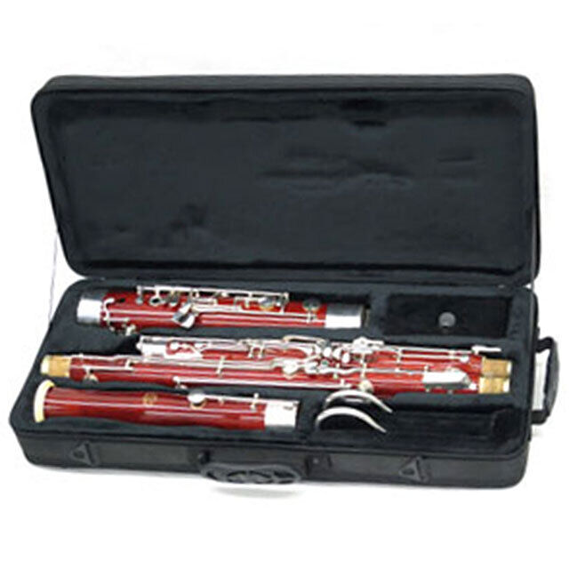 J.Michael BS-1800 Bassoon (C) Maple Body with Silver-plated Keys, 25 Keys, High D/E Keys & Moulded Case — view 2